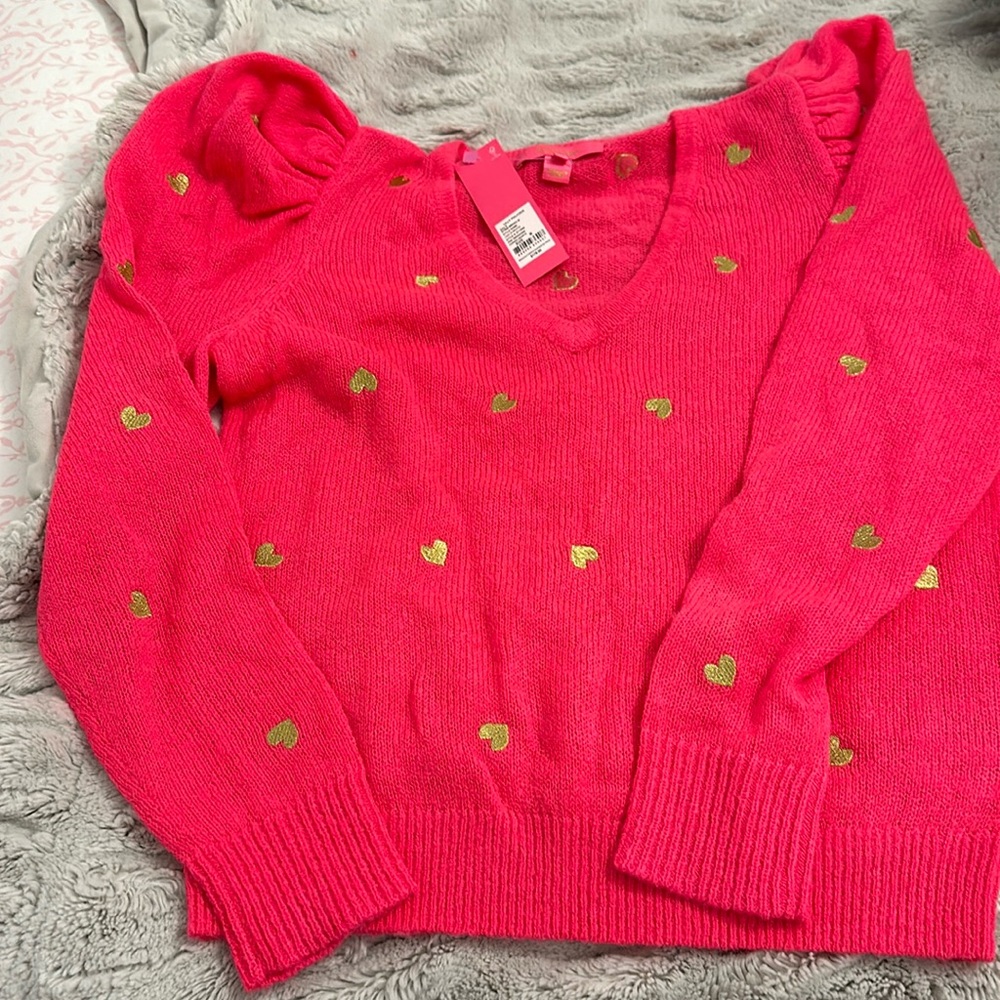 Limited edition** LILY PULITZER VALENTINES SWEATER 2023 ❤️